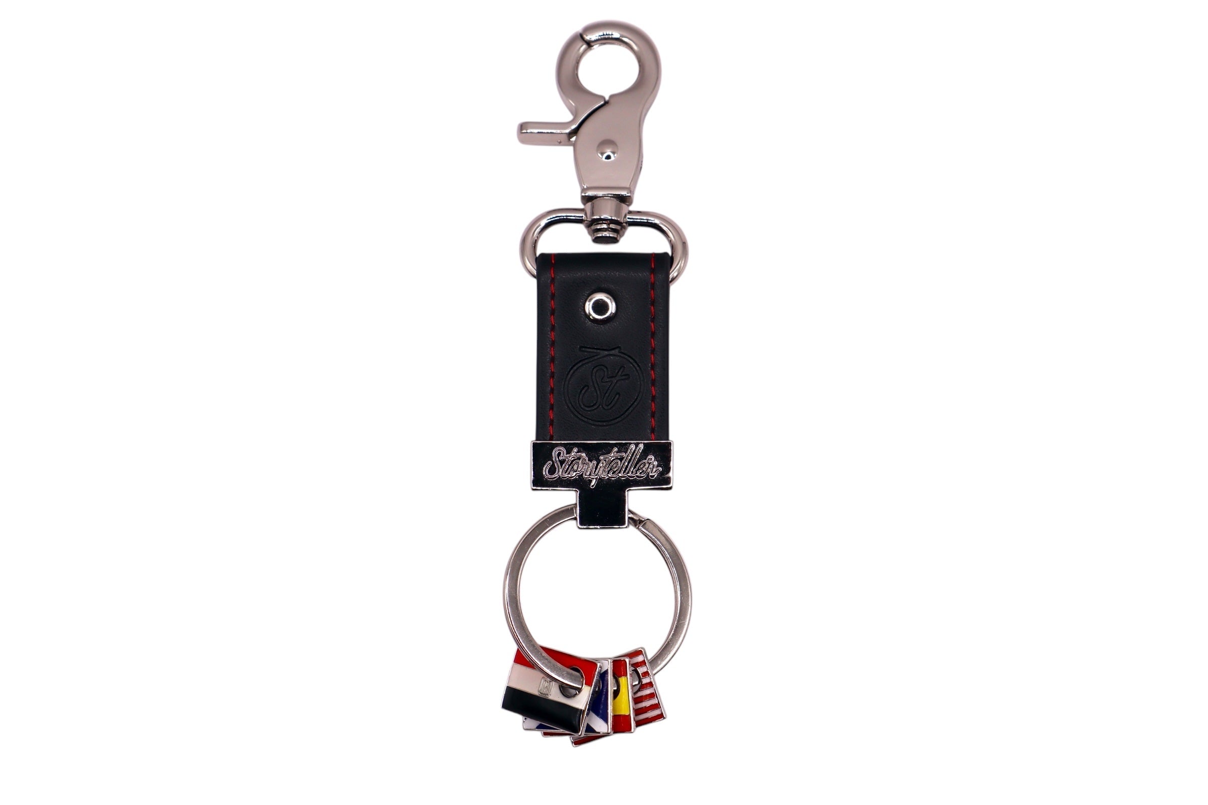 The Storyteller FlagMate® | Collectible Keepsake Keyring | Handcrafted in the UK