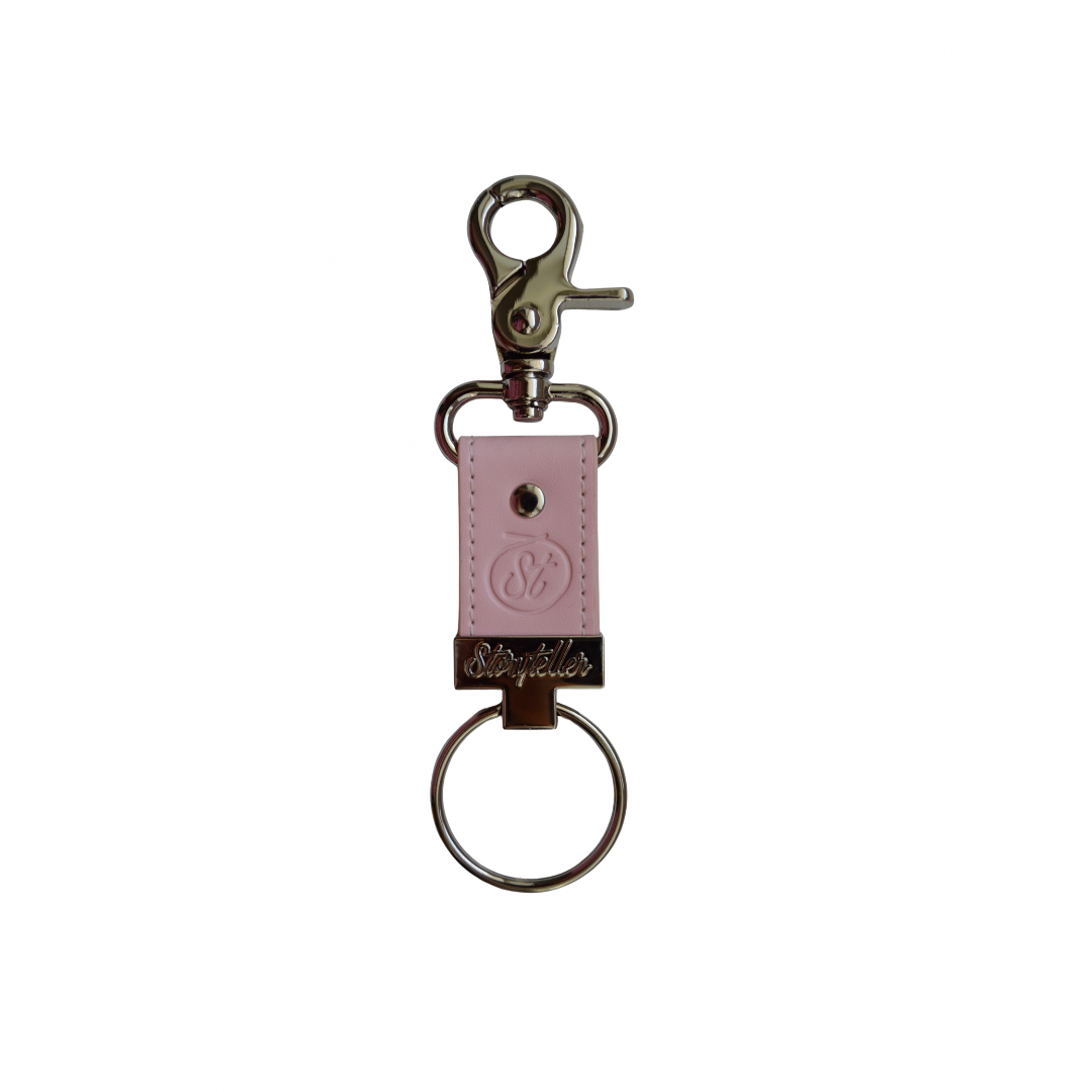 The Storyteller FlagMate® Pink | Collectible Keepsake Keyring