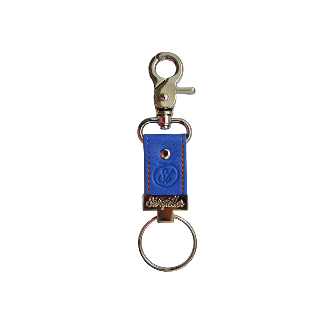 The Storyteller FlagMate® Blue | Collectible Keepsake Keyring