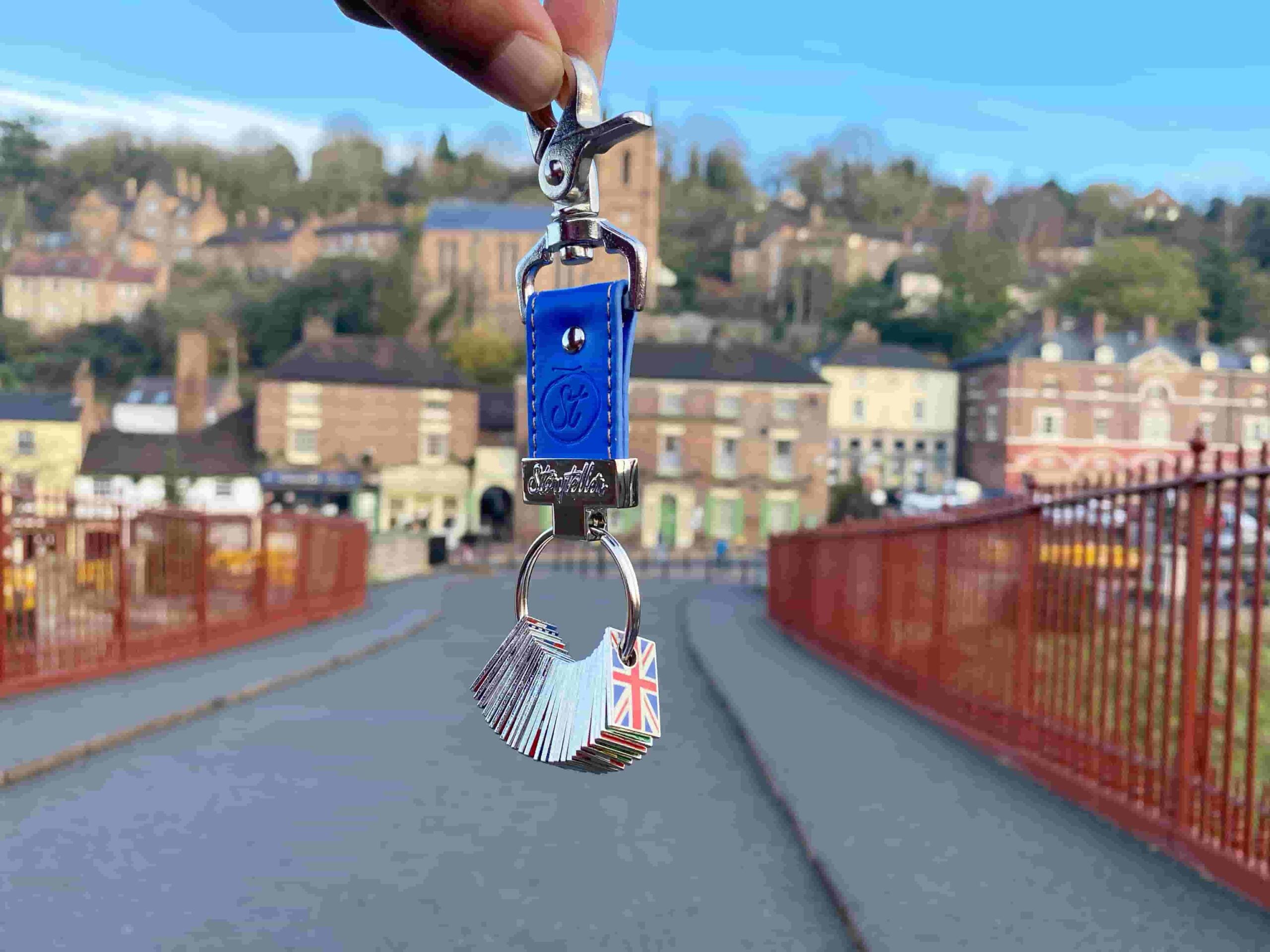The Storyteller FlagMate® Blue | Collectible Keepsake Keyring